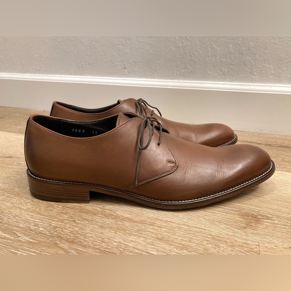 To Boot New York Adam Derrick Winston Leather Oxford Brown Mens Size 12 main image 6